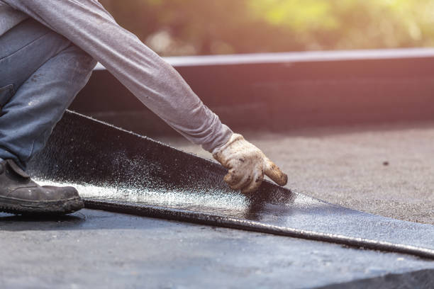 Professional Emergency Waterproofing technician working in Syracuse, NY